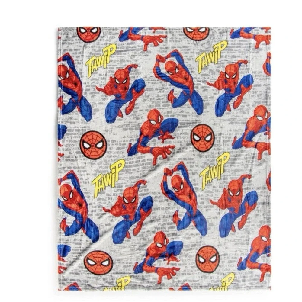 SPIDER-MAN PILLOW BUDDY & THROW BLANKET SET, SPIDERMAN